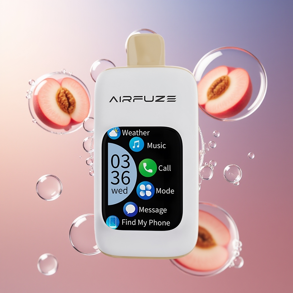 AirFuze Smart 30000 Puffs 5% Nikotyna Jednorazowy Vape Soczysta Brzoskwinia