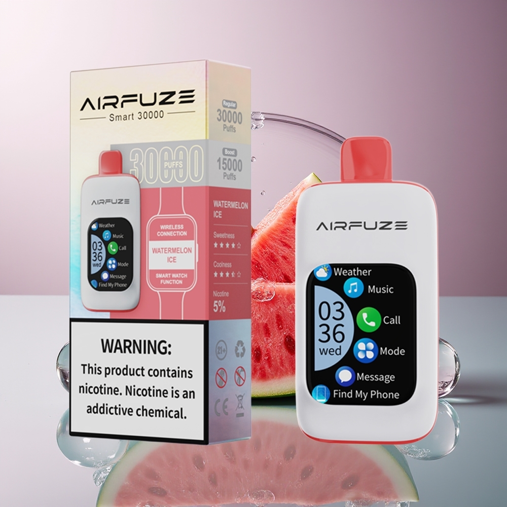 AirFuze Smart 30000 Puffs 5% Nikotyny Jednorazowy Vape Arbuz Lód