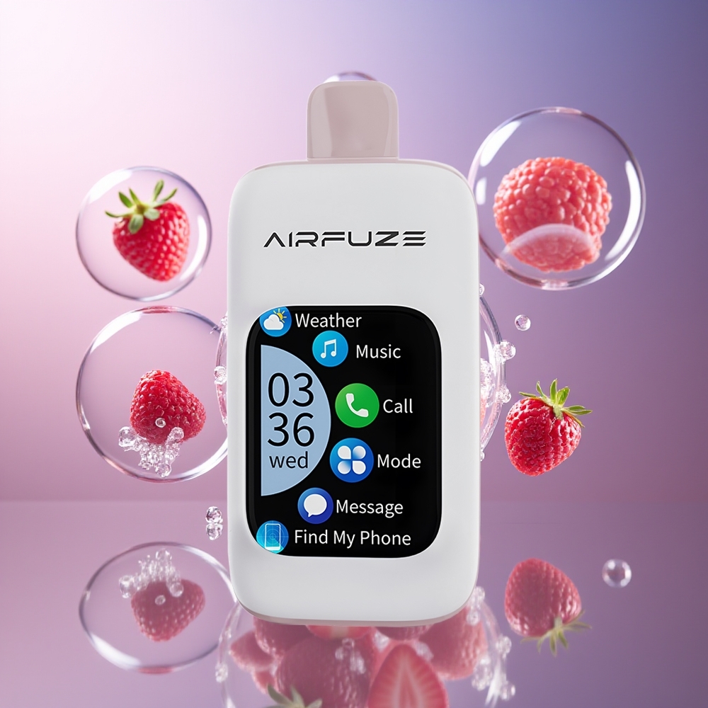 AirFuze Smart 30000 Puffs Berry Wybuch z Wyświetlaczem TFT