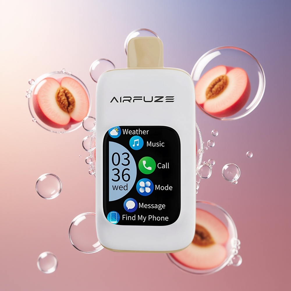AirFuze Smart Pro 40000 Puffs Sok Brzoskwiniowy z Ekranem Dotykowym