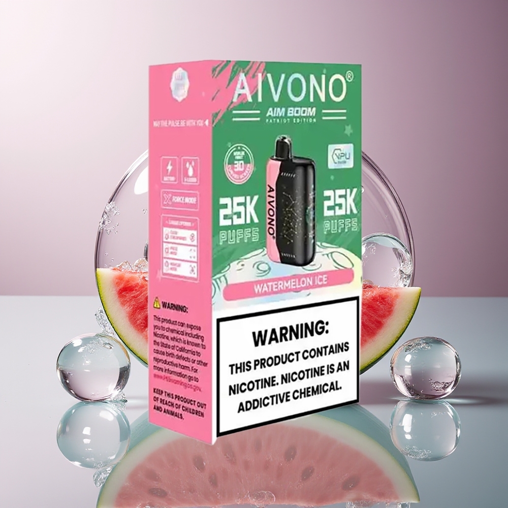 Aivono Aim Boom 25000 Puffs 650mAh Dispozycyjny Wap Arbuz Lód