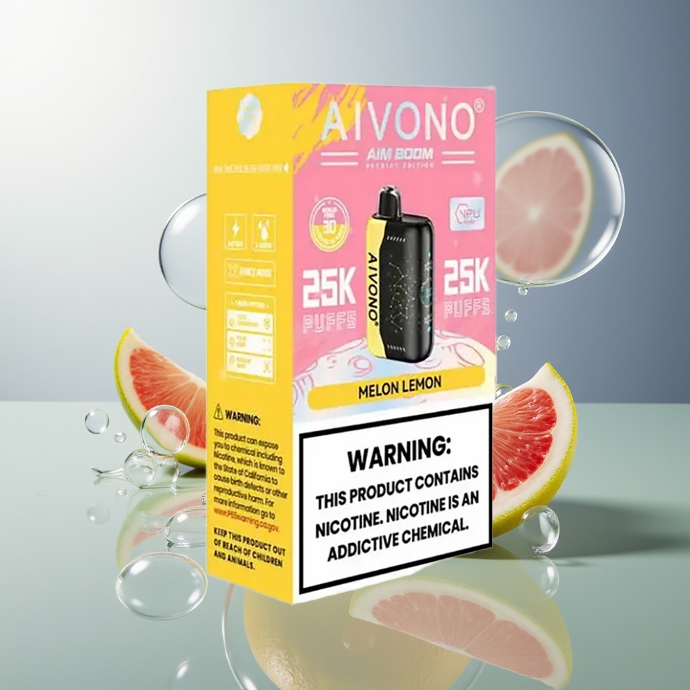 Aivono Aim Boom 25000 Puffs 650mAh Melon Lemon