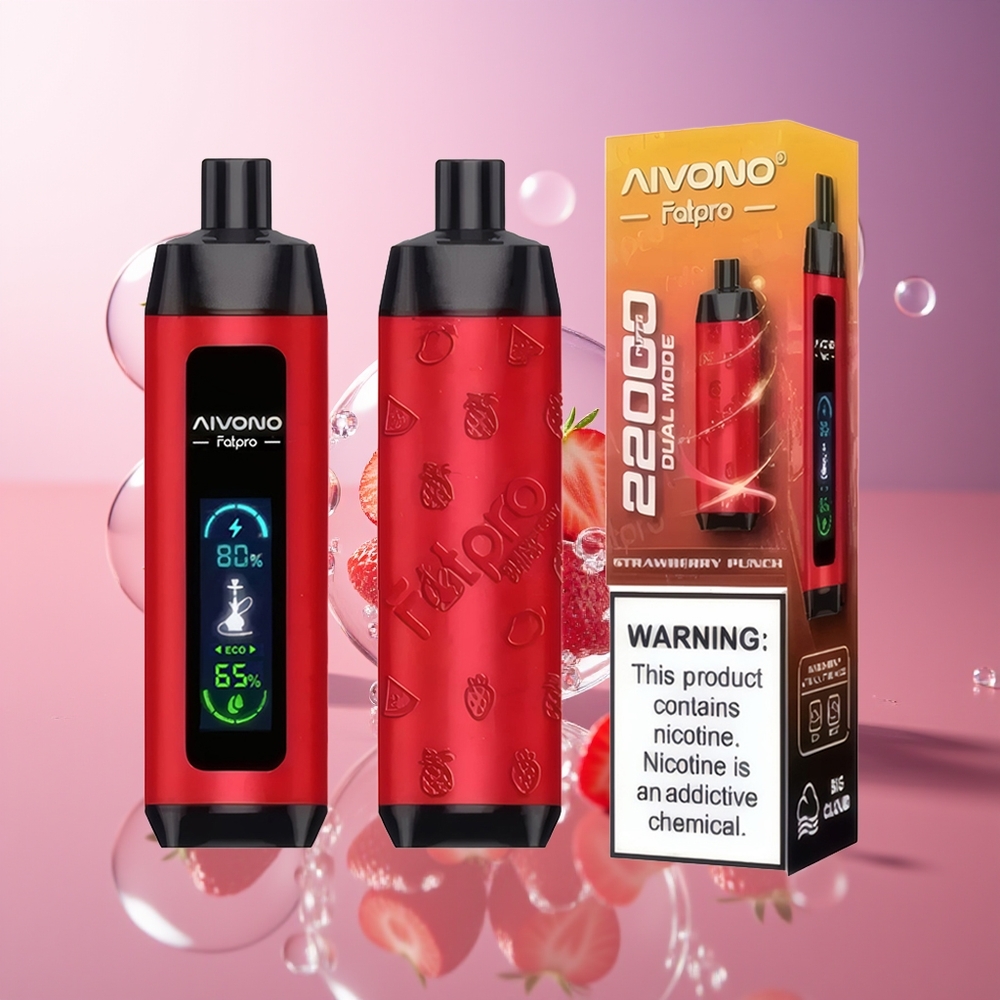 Aivono Aim Fatpro 22000 Puffs Truskawkowy Cios 5% Nicotine