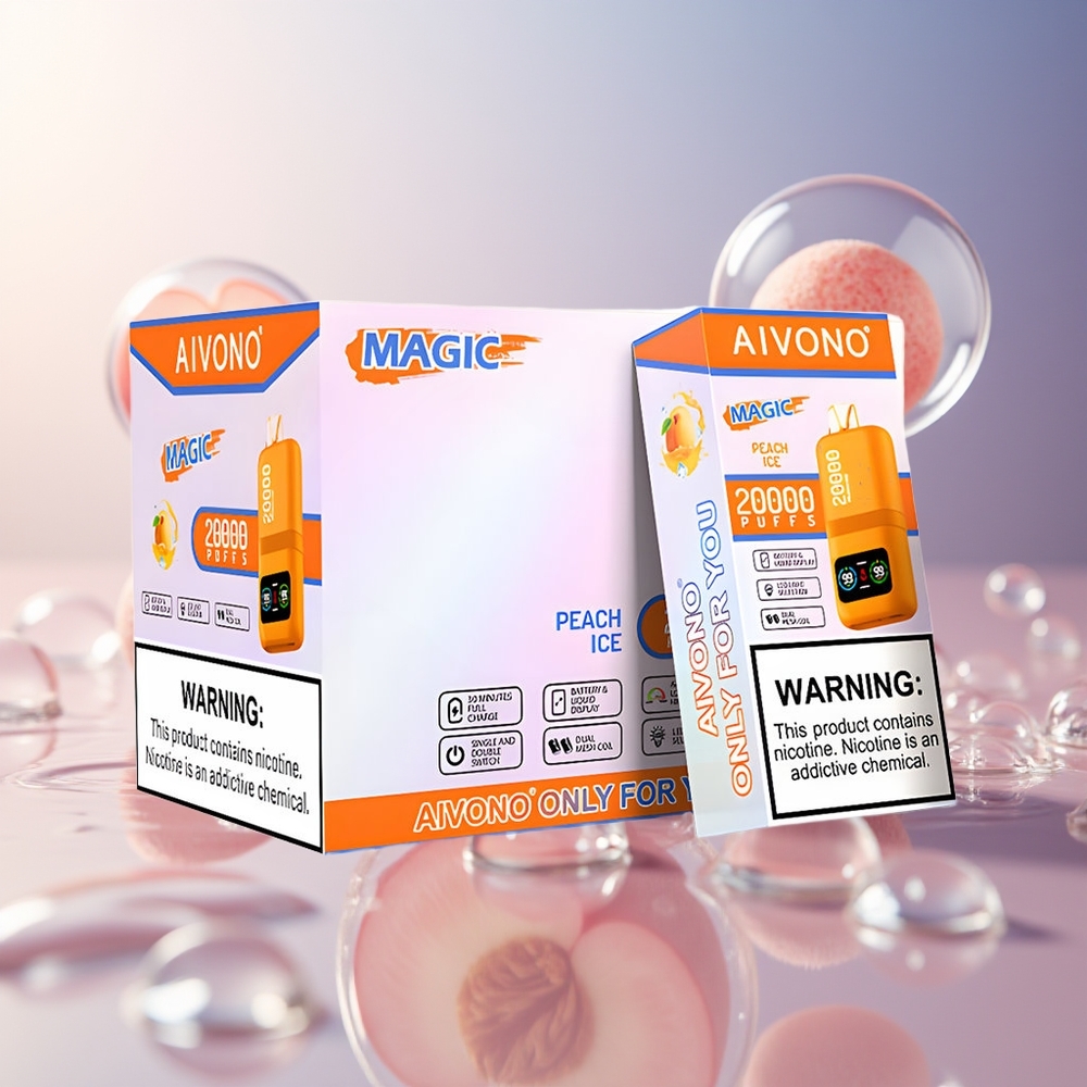 Aivono Aim Magic 20000 Puffs Brzoskwiniowy Lód Typ-C