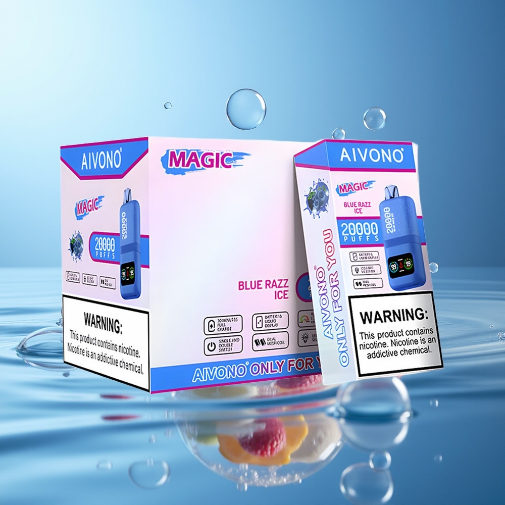 Aivono Aim Magic 20000 Puffs Dual Mesh Blue Razz Ice