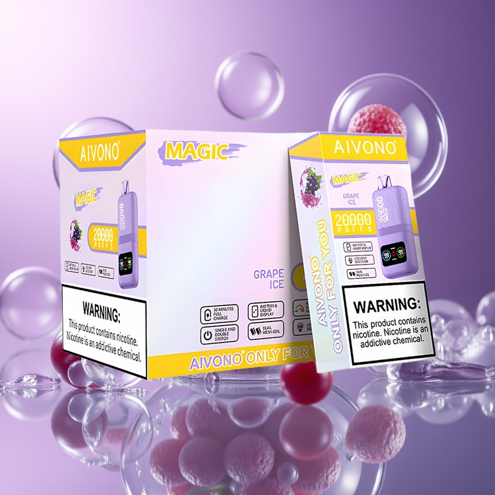 Aivono Aim Magic 20000 Puffs Dual Mesh Lód Winogronowy