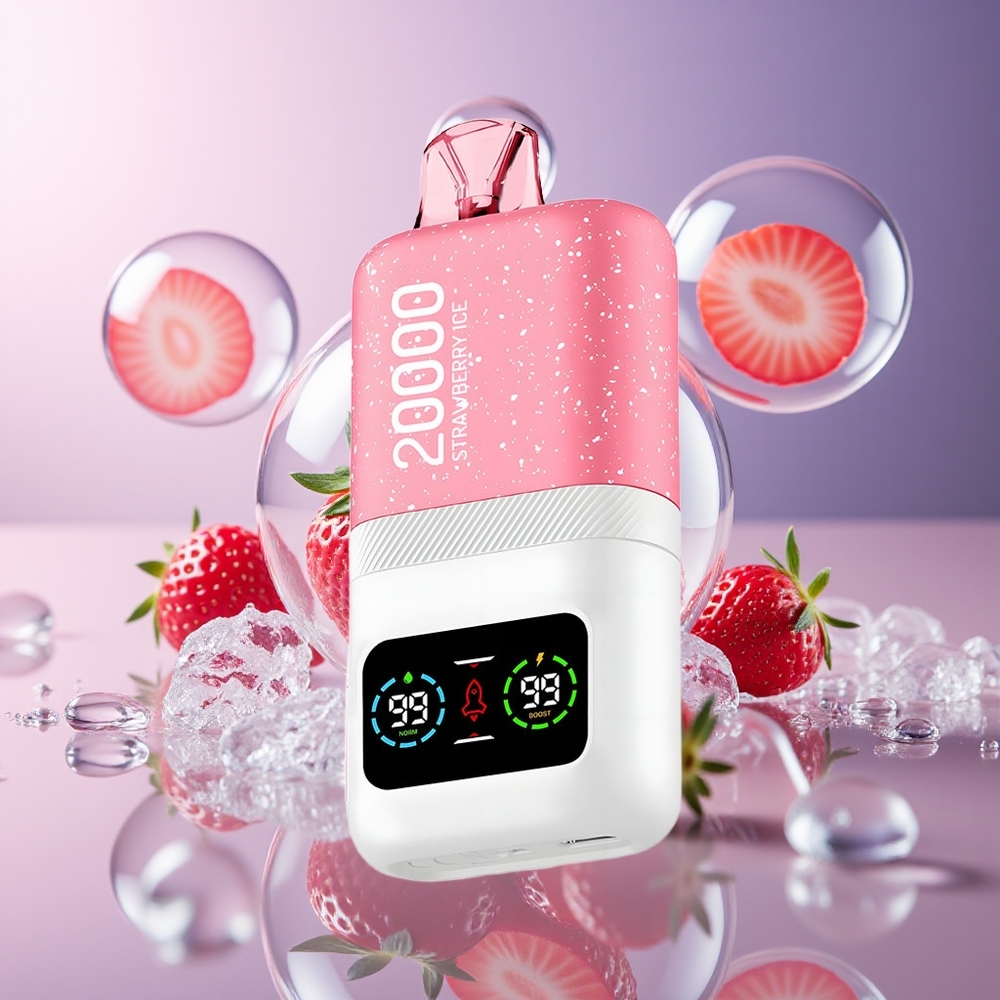 Aivono Aim Magic 20000 Puffs Truskawkowy Lód Dual Mesh Coils