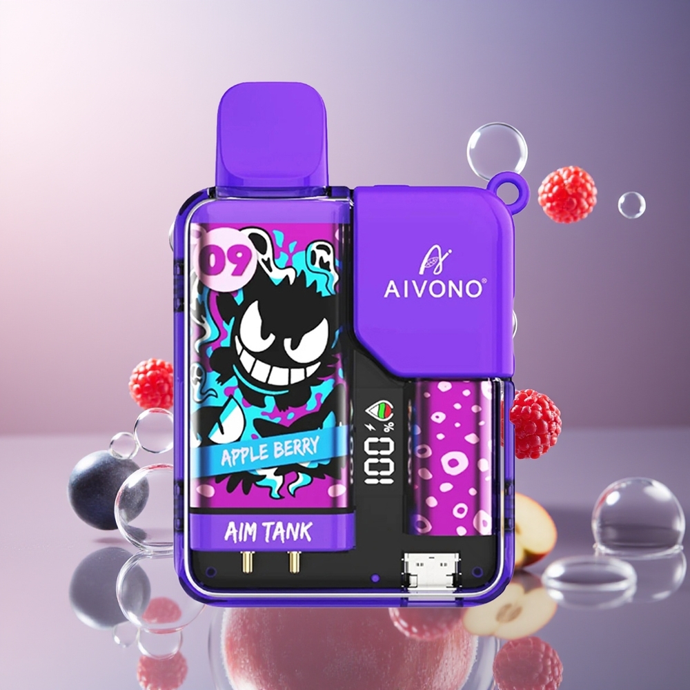 Aivono AIM-TANK 9500 Puffs 18ml Jabłko Jagoda