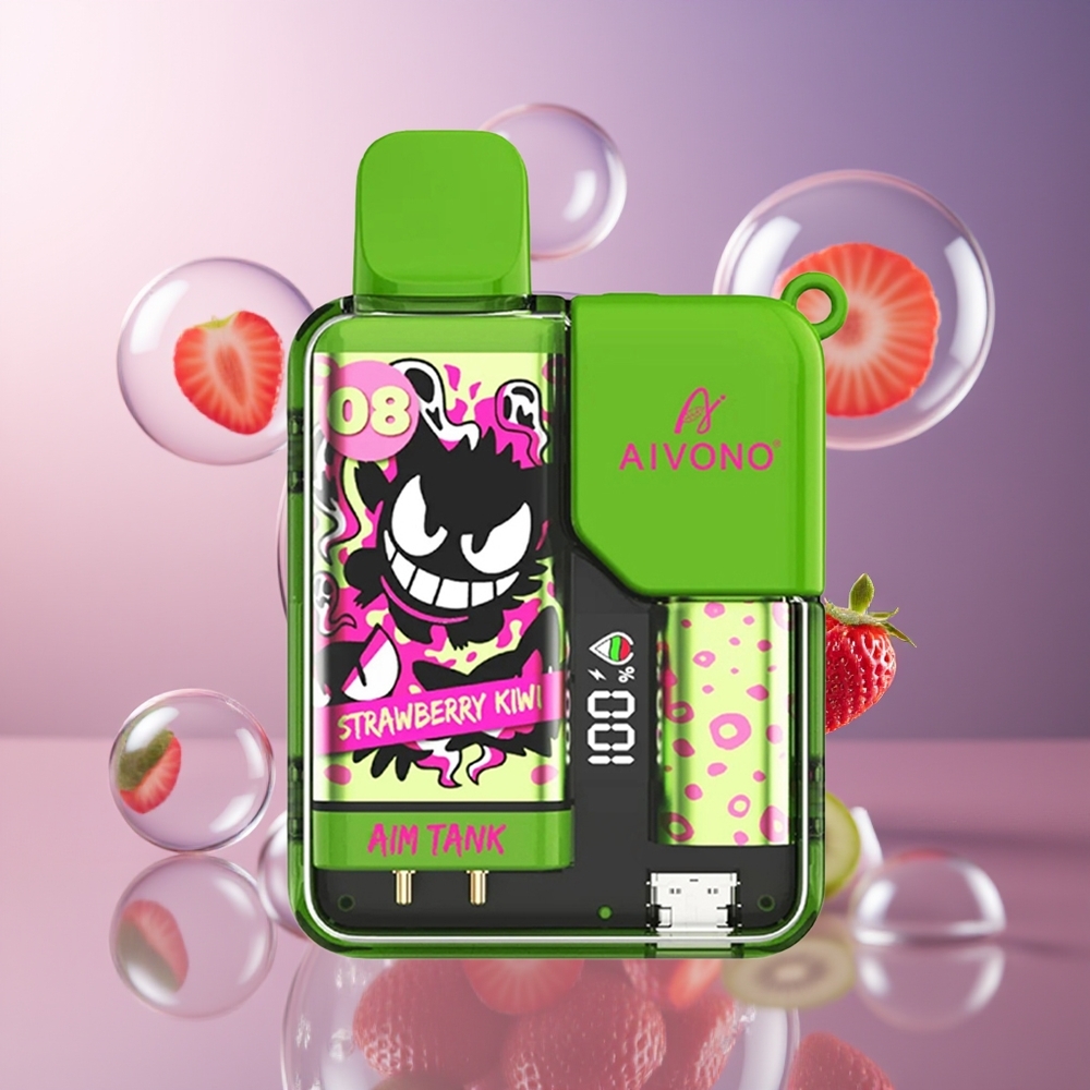 Aivono AIM-TANK 9500 Puffs Truskawka Kiwi 18ml