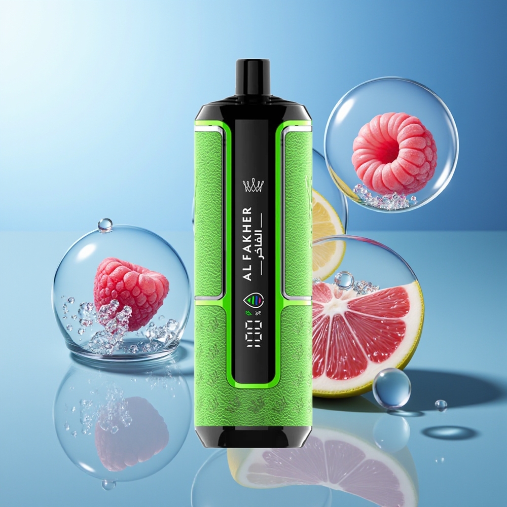 Al Fakher Crown Bar 15K Hypermax Jednorazowy Vape Kit Niebieska Lemoniada 22ml