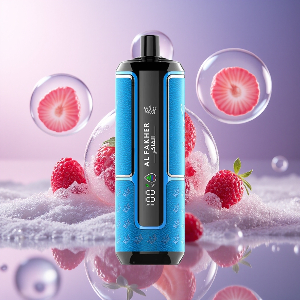 Al Fakher Crown Bar 15K Hypermax Kompakt Jednorazowy Vape Kit Jagodowy Lód