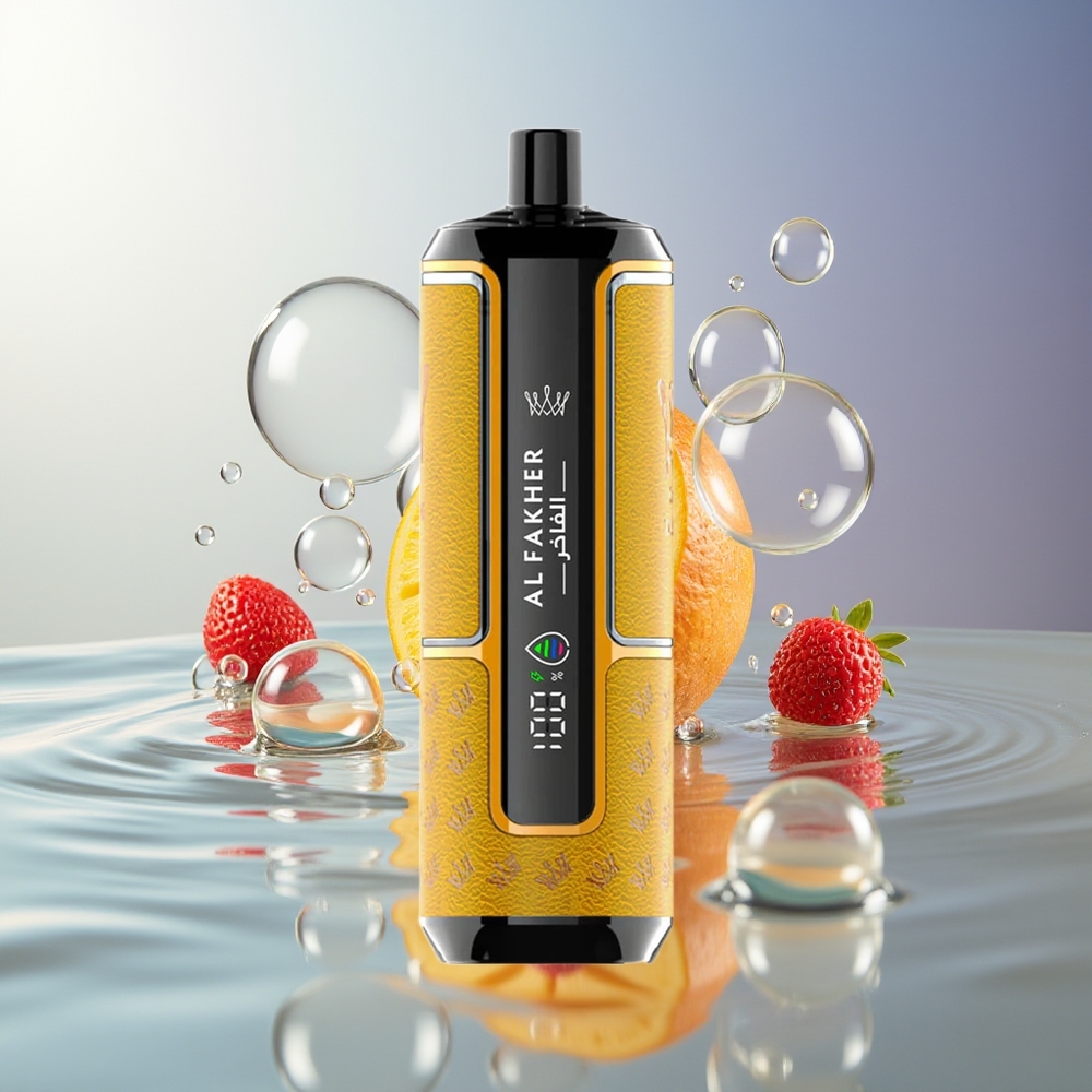 Al Fakher Crown Bar 15K Hypermax Kompakt Jednorazowy Vape Kit Mango Ananas