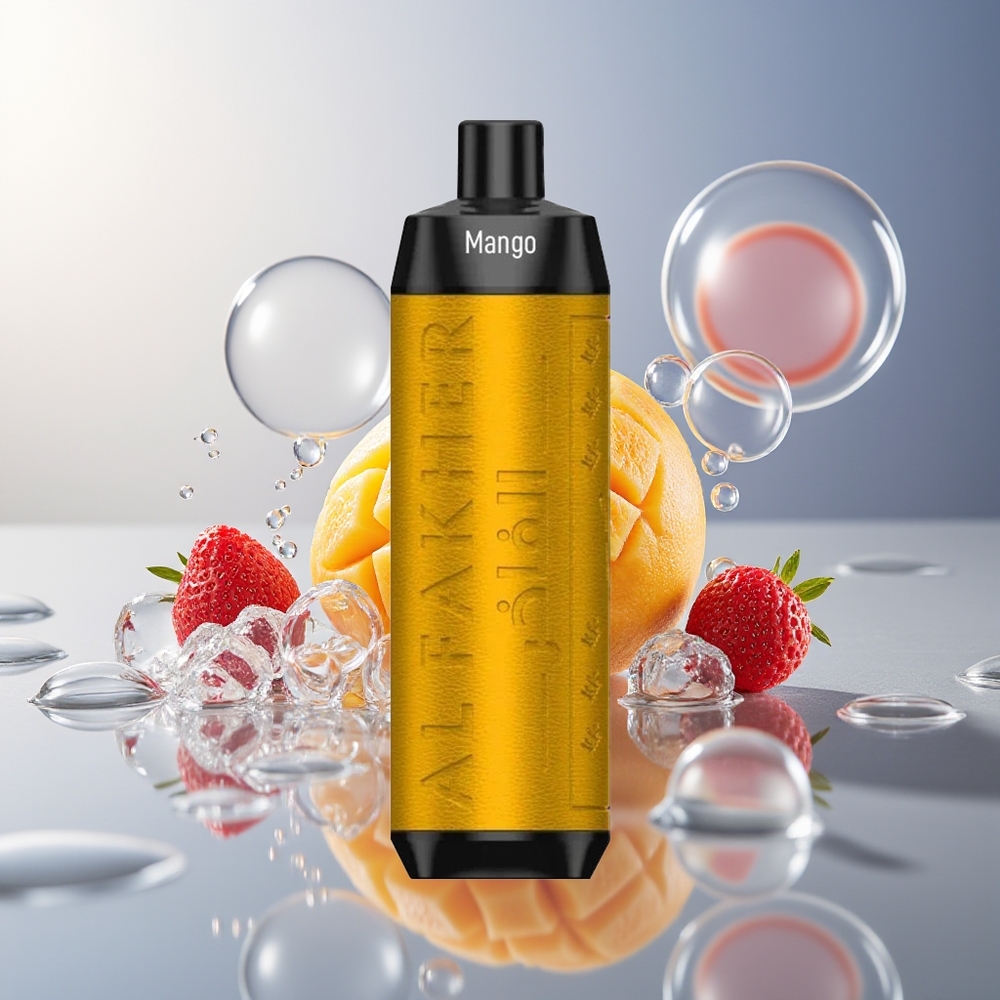 Al Fakher Crown Bar 8000 Crystal 18ml Jednorazowe Vape Mango Lód