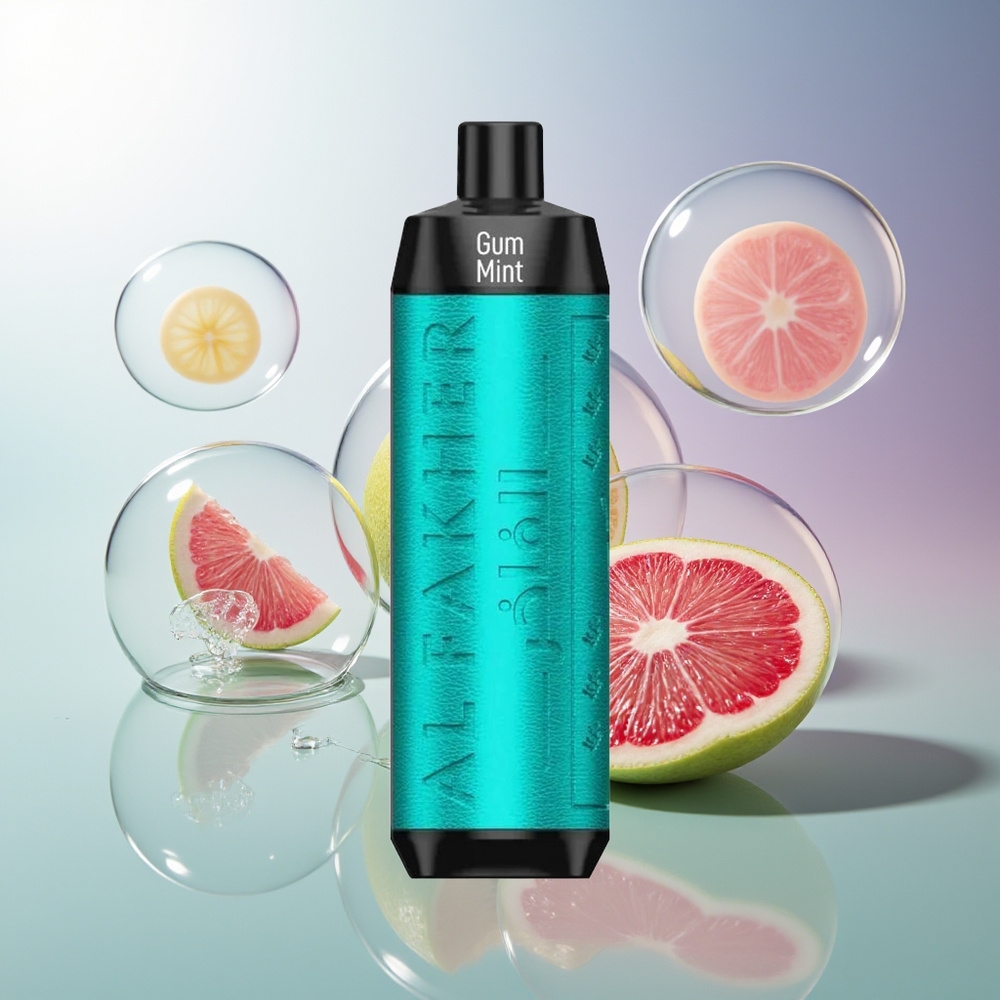 Al Fakher Crown Bar 8000 Crystal 600mah Jednorazowy Vape Gum Miętowy
