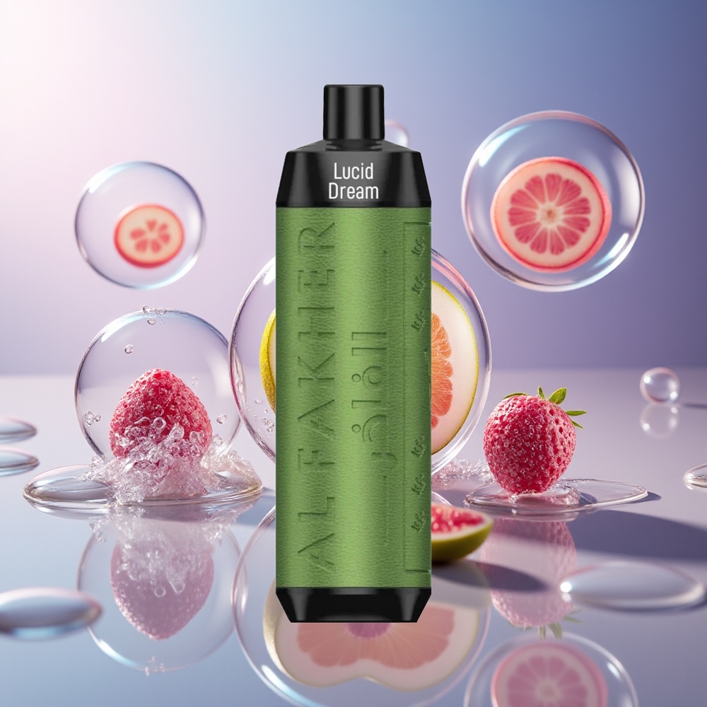 Al Fakher Crown Bar 8000 Crystal Kryształowa Jednorazowa Vape 18ml Jasny Sen