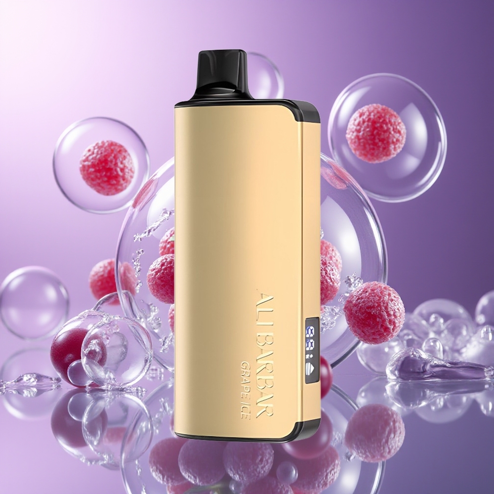 Alibarbar Ingot 9000 Puffs 2350mah Lód Winogronowy