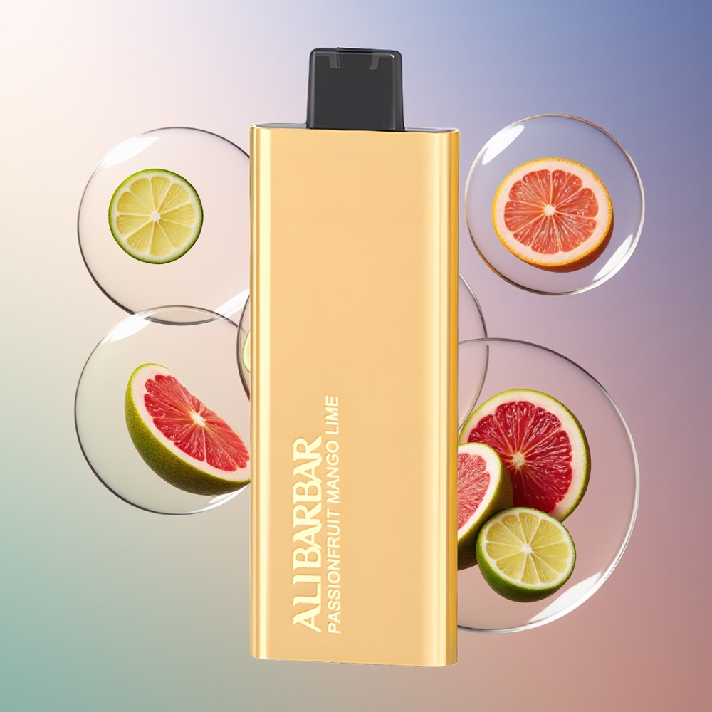 Alibarbar Pandora 7000 Puffs 17 ml Marakuja Mango Limonka