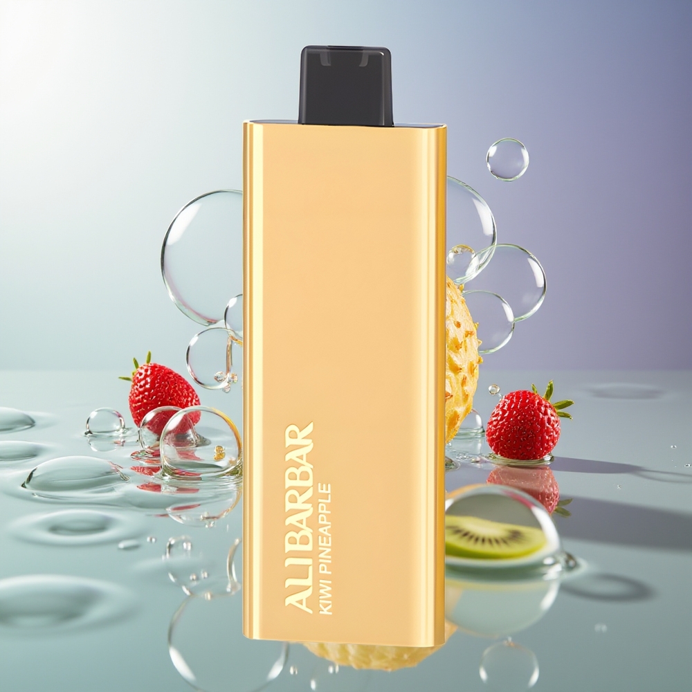 Alibarbar Pandora 7000 Puffs 17ml Jednorazowy E-papieros Kiwi Ananas