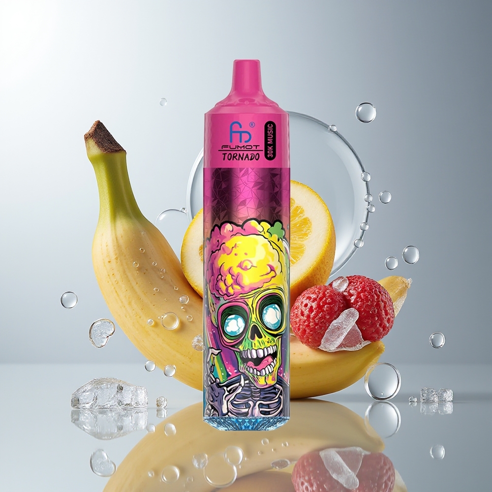 Fumot RandM Tornado 30000 30mL Bananowy Lód