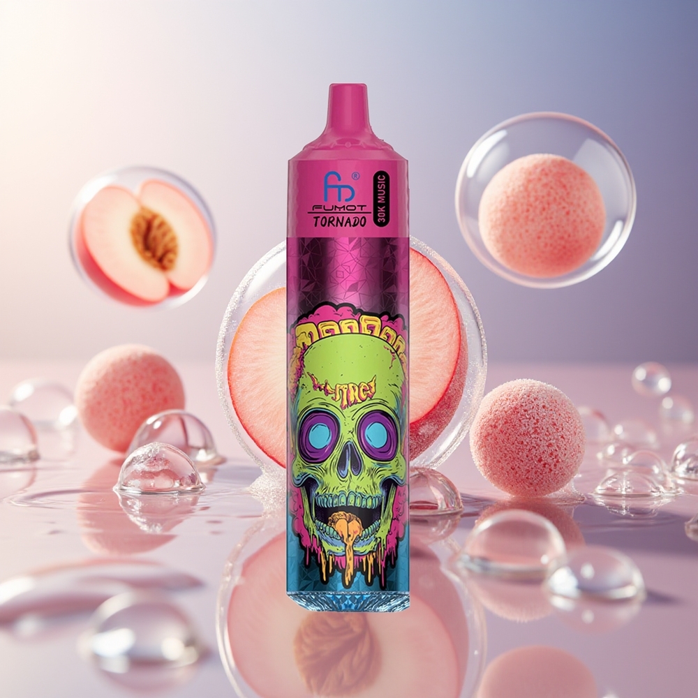 Fumot RandM Tornado 30000 30mL Brzoskwiniowy Lód