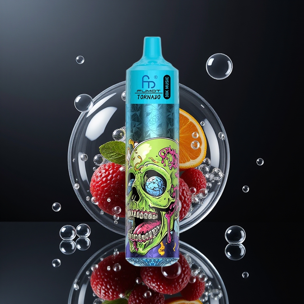 Fumot RandM Tornado 30000 30mL Czarny Lód