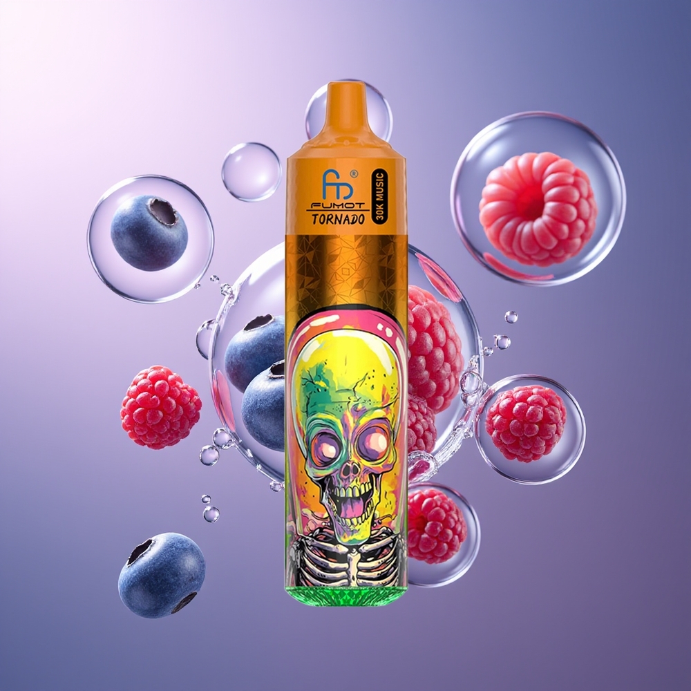 Fumot RandM Tornado 30000 Puffs 30mL Borówka Malina