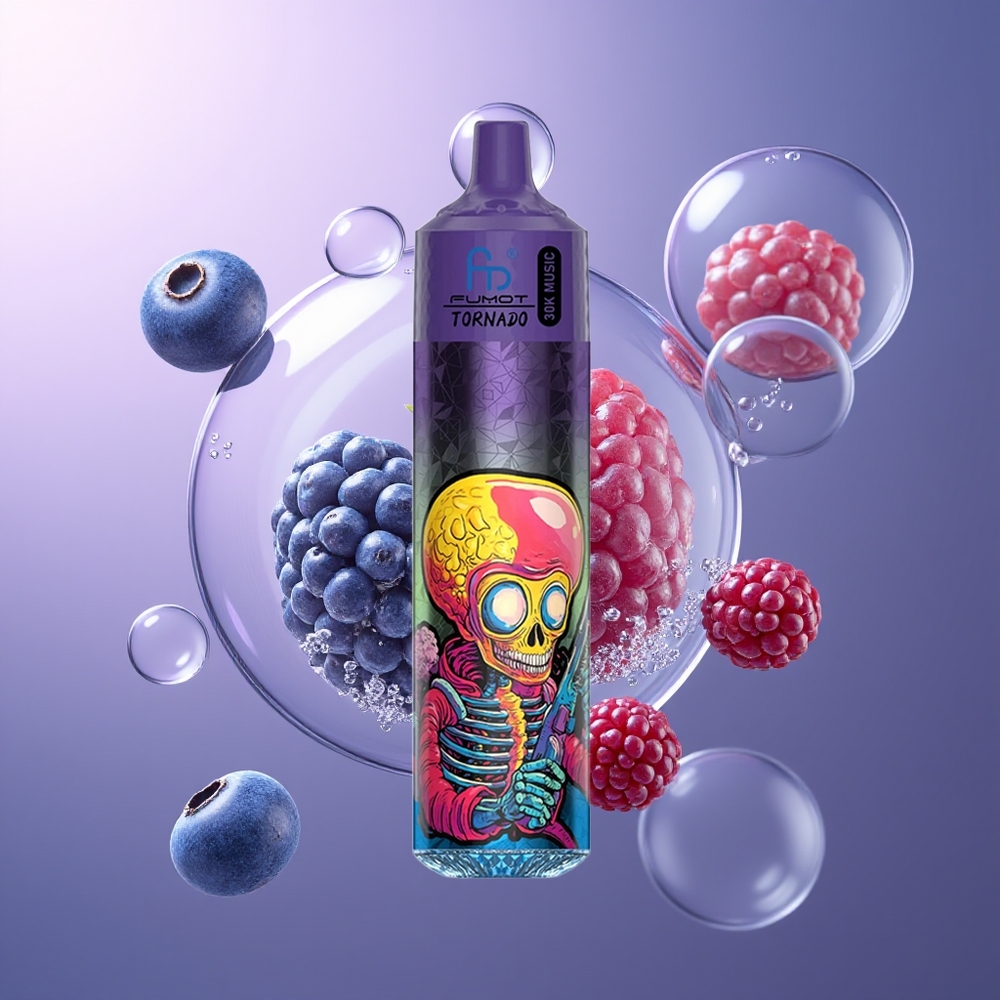 Fumot RandM Tornado 30000 Puffs 30mL Jagoda Jeżyna
