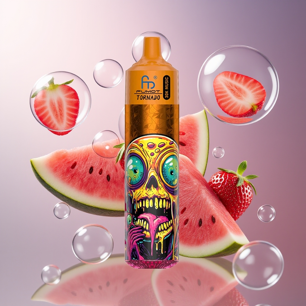 Fumot RandM Tornado 30000 Puffs 30mL Truskawka Arbuz