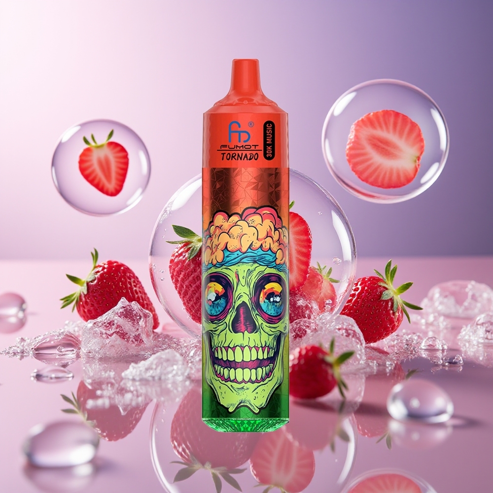 Fumot RandM Tornado 30000 Puffs 30mL Truskawka Jagód Lód