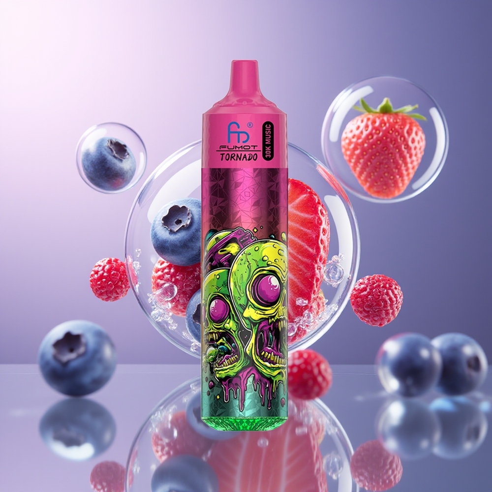 Fumot RandM Tornado 30000 Puffs 30mL Truskawka Jagoda