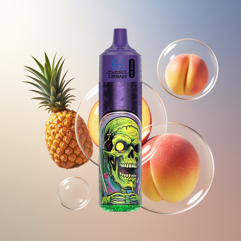 Fumot RandM Tornado 30000 Zasilany 600mAh Brzoskwinia Mango Ananas