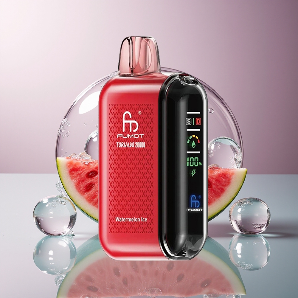 Fumot Tornado 20000 Płów Dual Mesh Arbuz Lód