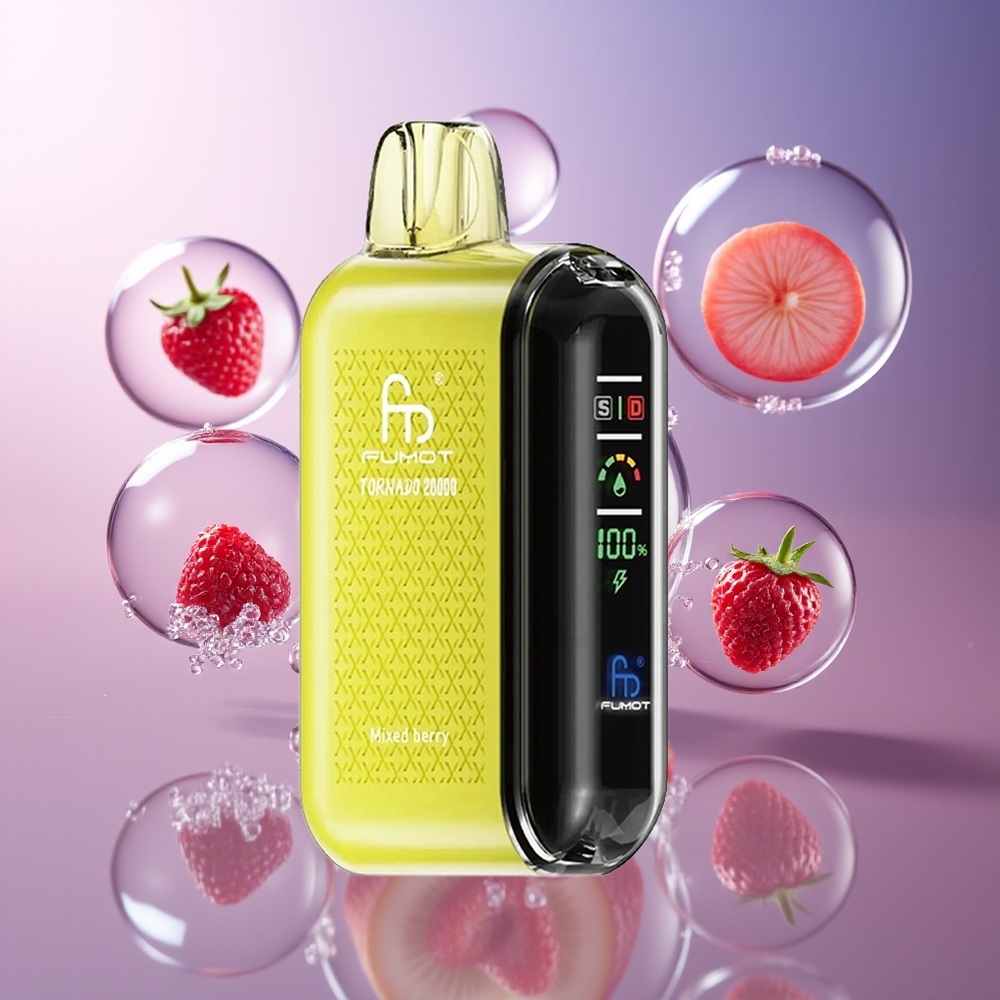 Fumot Tornado 20000 Pojemność Płynu 20ml Mieszane Jagody