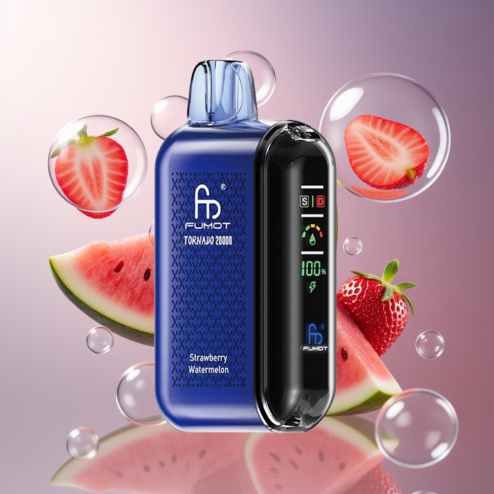 Fumot Tornado 20000 Puffs 20ml Truskawka Arbuz