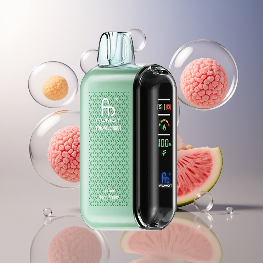 Fumot Tornado 20000 Puffs Dual Mesh Coil Likaja Melon Miodowy