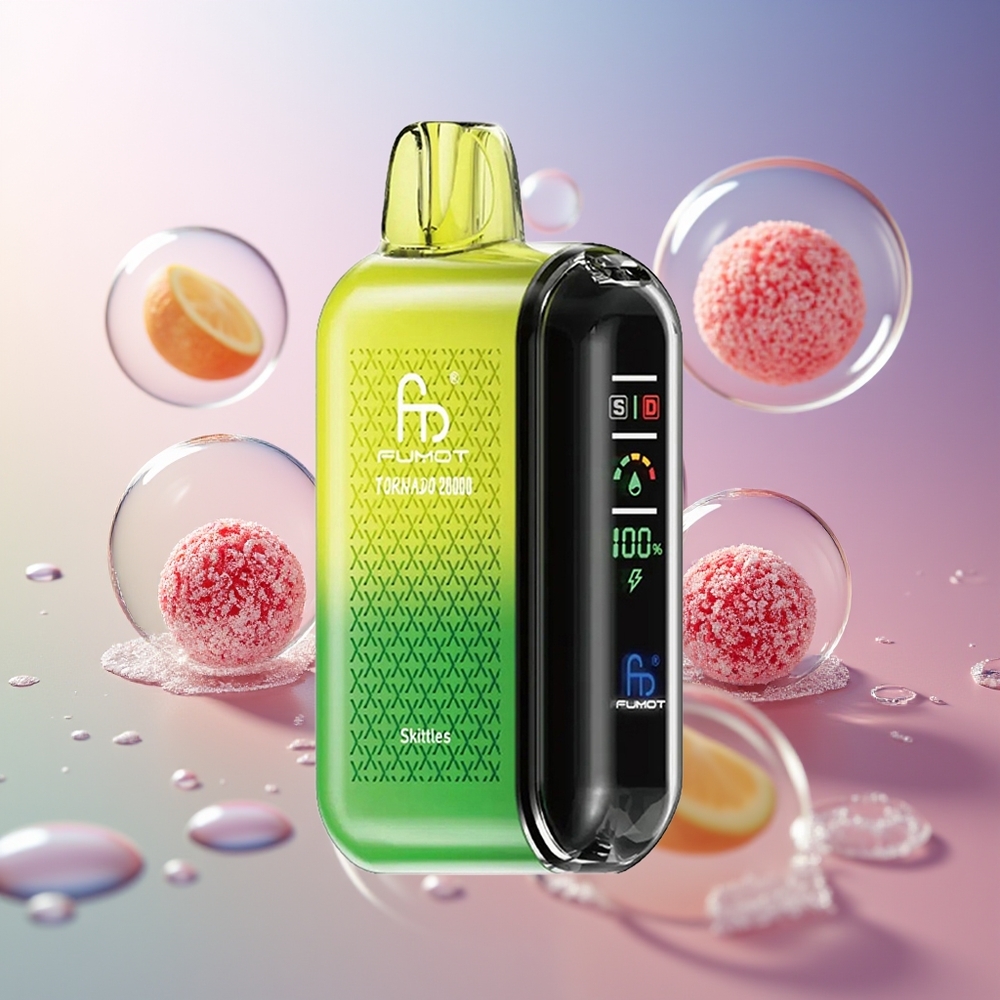 Fumot Tornado 20000 Puffs Dual Mesh Skittles