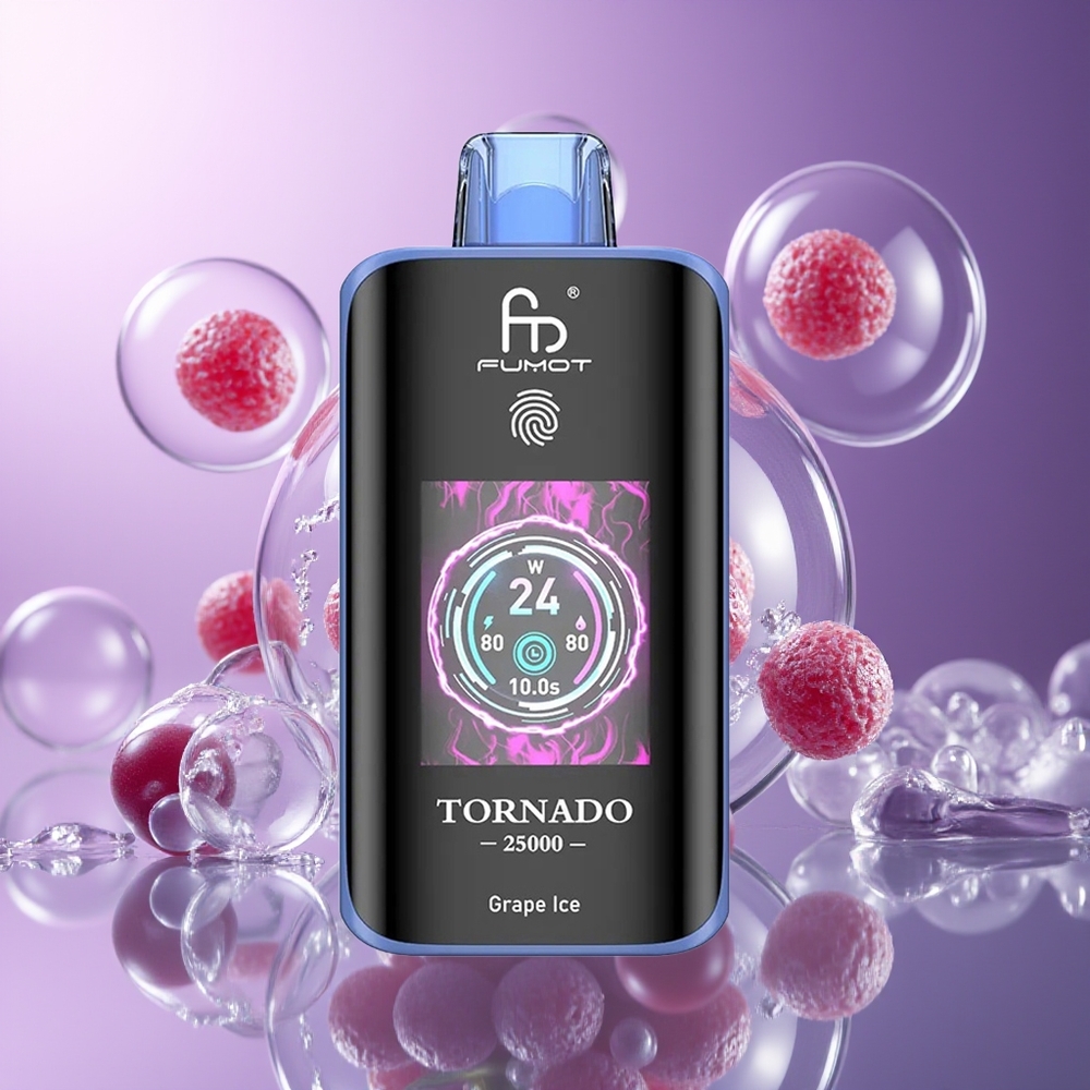 Fumot Tornado 25000 Pory Lód Winogronowy 20ml