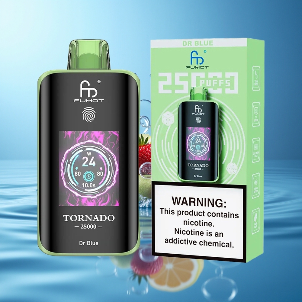 Fumot Tornado 25000 Puffs 20ml Dr Niebieski
