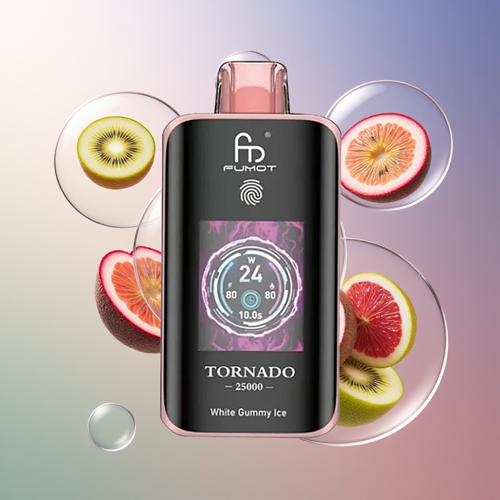 Fumot Tornado 25000 Puffs 700mAh Kiwi Marakuja Guawa