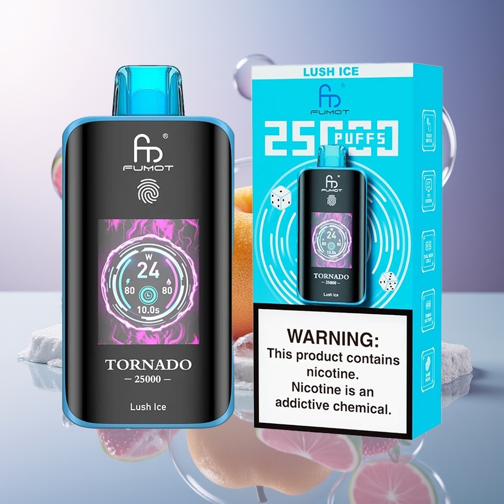 Fumot Tornado 25000 Puffs 700mAh Lód Owocowy