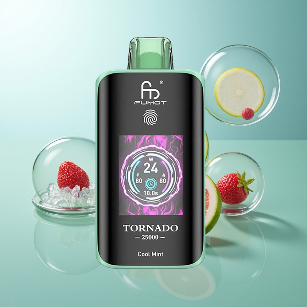 Fumot Tornado 25000 Puffs 700mAh Miętowa Orzeźwienie