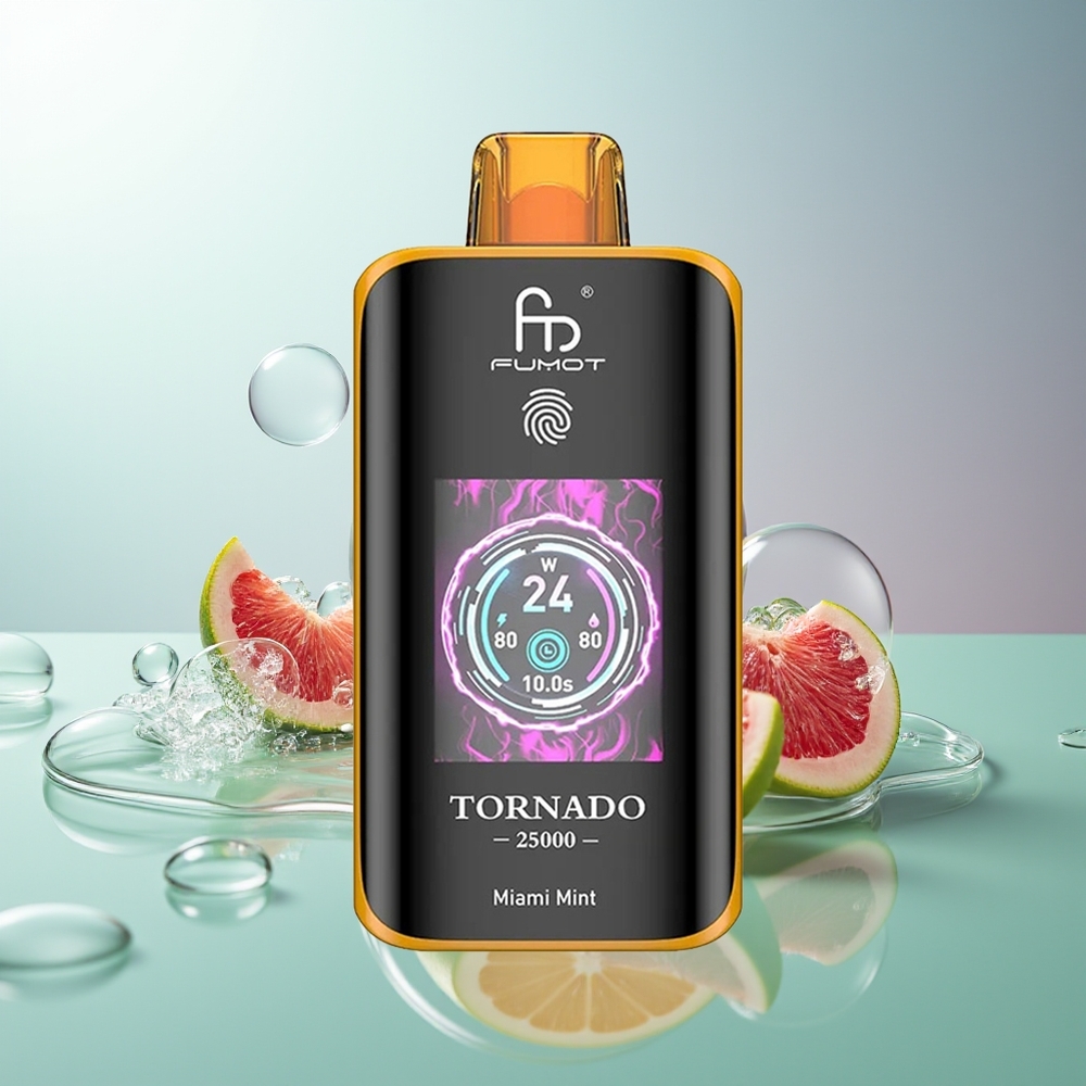 Fumot Tornado 25000 Puffs 700mAh Miętowy Miami