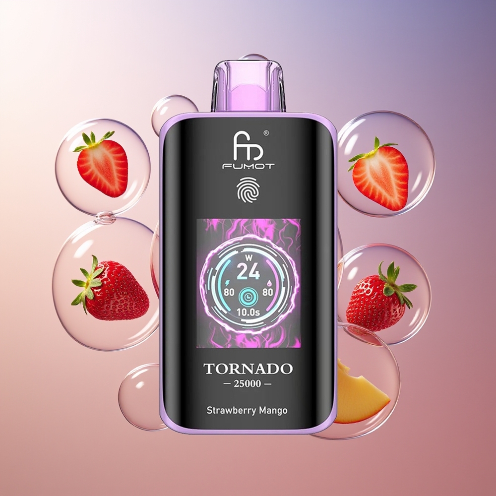 Fumot Tornado 25000 Puffs 700mAh Truskawka Mango