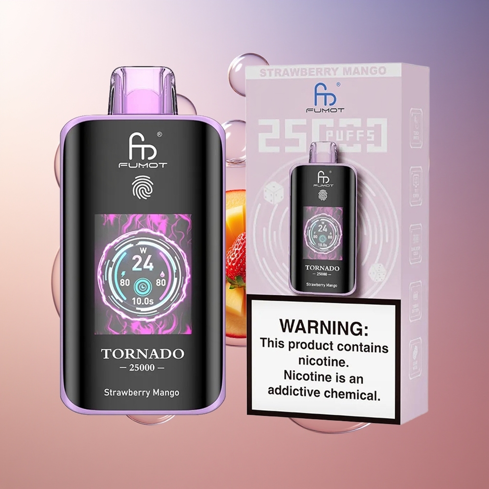 Fumot Tornado 25000 Puffs 700mAh Truskawka Mango