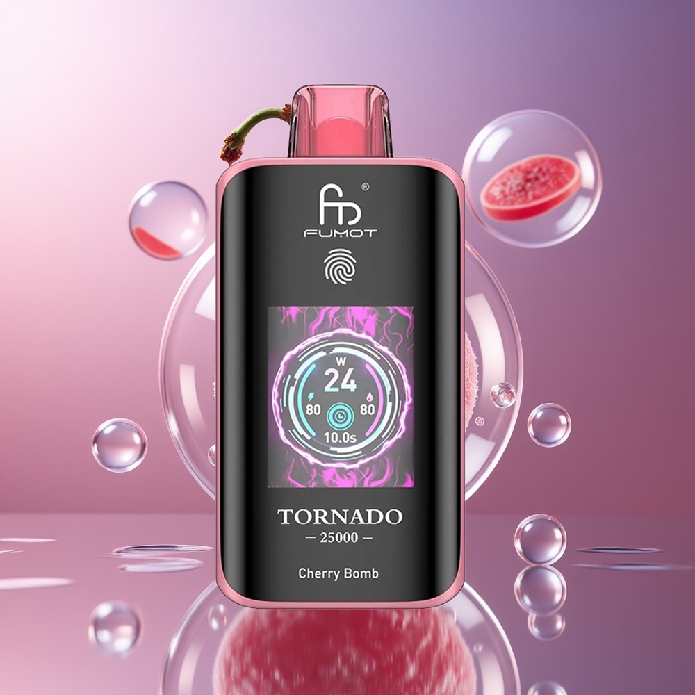 Fumot Tornado 25000 Puffs Wiśnie Bomba 20ml