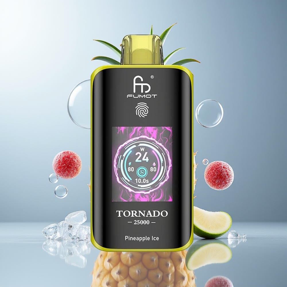 Fumot Tornado 25000 Zasilanie Typ-C Ananas Mrożony