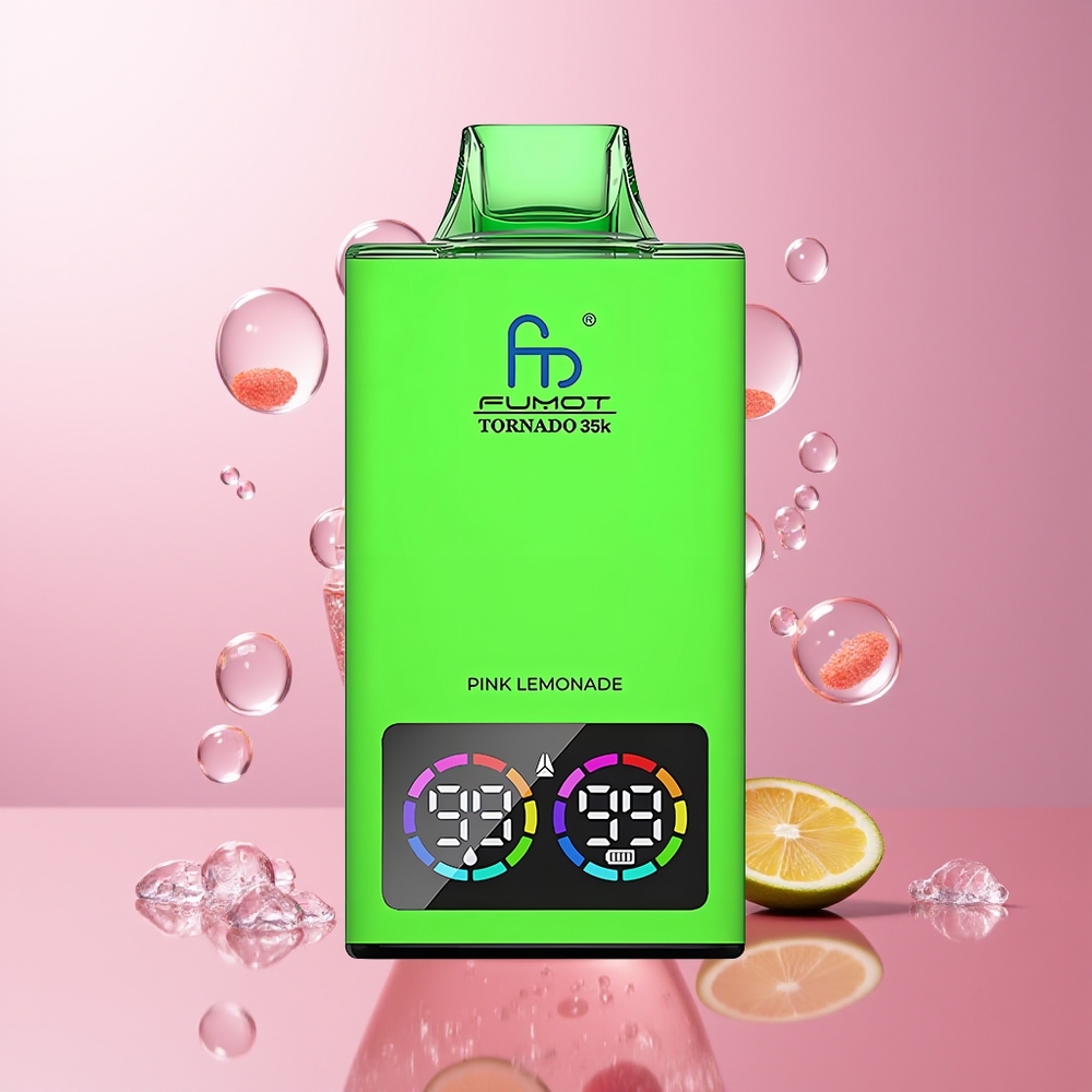 Fumot Tornado 35000 Cytrusowa Lemoniada z Dual Mesh Coil