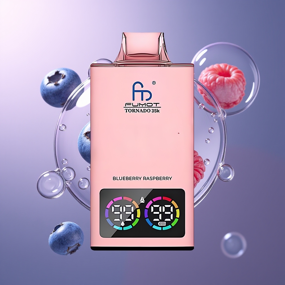 Fumot Tornado 35000 Dual Mesh Jagoda Malina