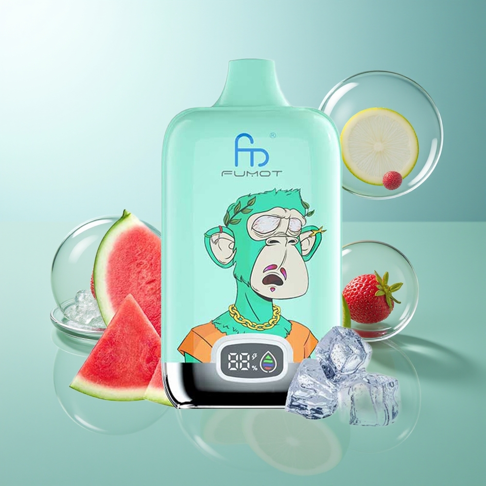 Fumot Tornado Digital Box 12000 Puffs 20ml MTL Miętowy Chłód