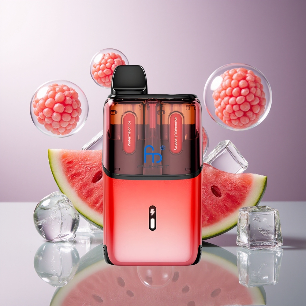 Fumot Ultra T32000 24ml Arbuzowy Lód - Malinowy Arbuz